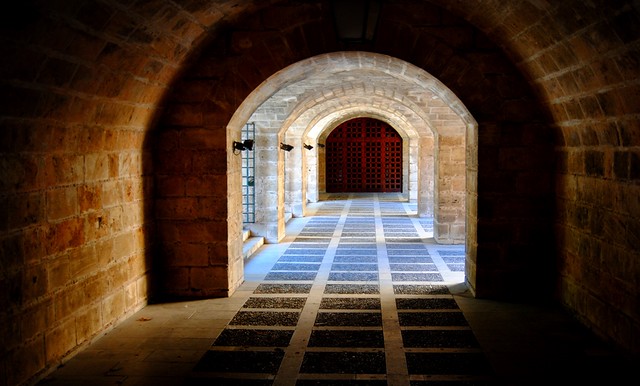 Passageway under the Palace
