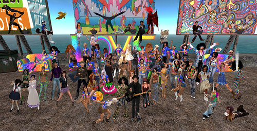Party in Second Life