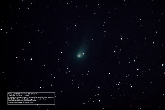Comet C/2015 V2 Johnson 25/03/17