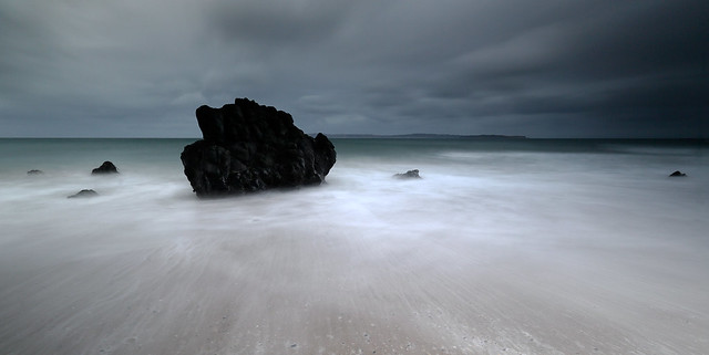 Long exposure at Ballycastle