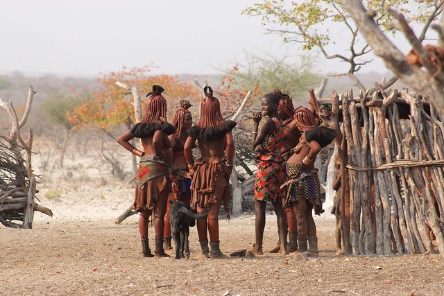 Himbas, Kunene Region, Namibia/Angola