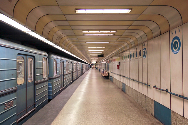 Budapest, Forgach street metro station perspective