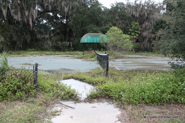Abandoned Tennis Center In Palm Coast Florida