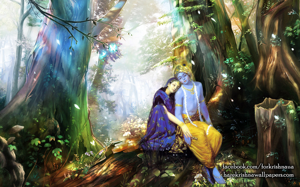 Radha Krishna Wallpaper (004) | View above wallpapers in dif… | Flickr