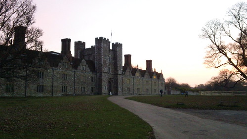 Knole House at sunset who said the sun never sets on the British Empire?