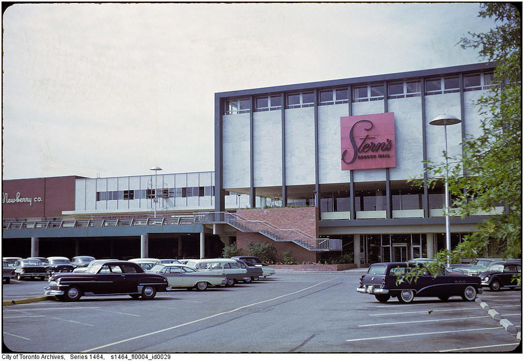 Bergen Mall Shopping Centre in New Jersey -- 1962 | Mr T.O. | Flickr
