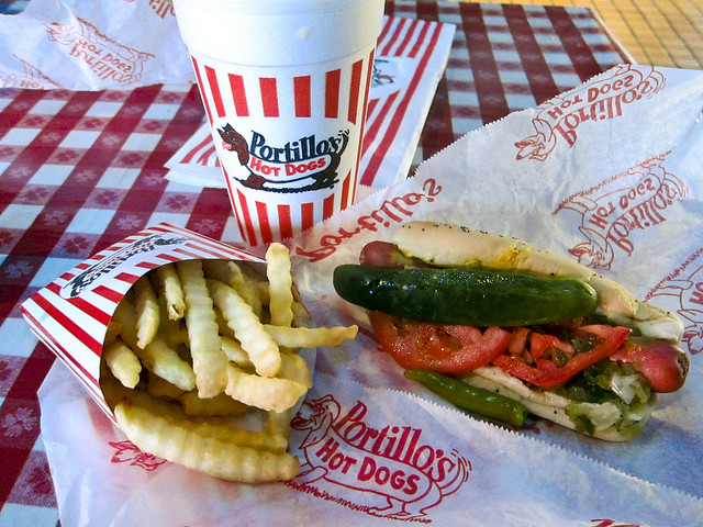 Portillo's Hot Dogs | Chicago-Style Hot Dog