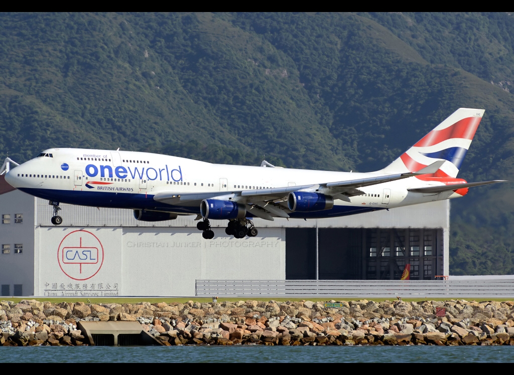 B747-400 | British Airways | oneworld | G-CIVC | VHHH