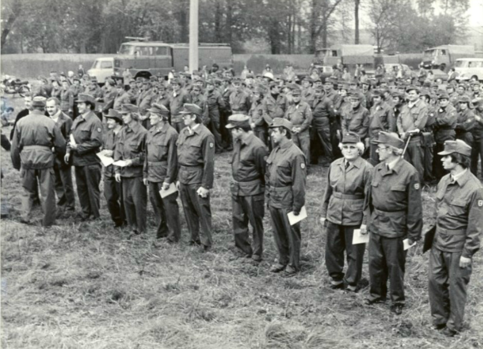 Übung der Zivilverteidigung 1979