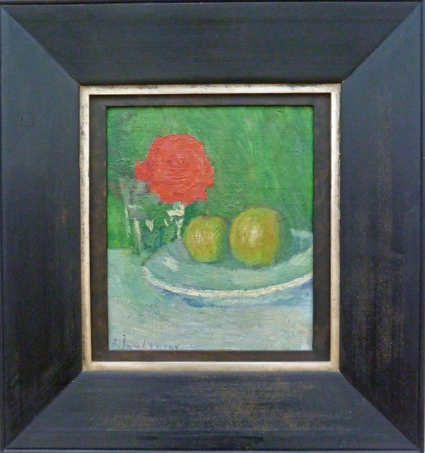 Alexej von Jawlensky - Still-life with apples and Rose [1905]