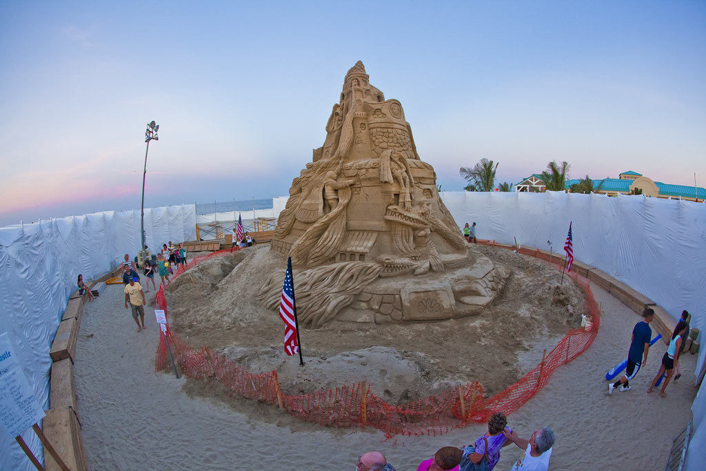 30+FT Sand Castle in Point Pleasant, New Jersey