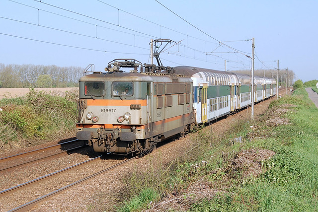 BB 16617 + TER 841901 Lille-Flandres - Hirson