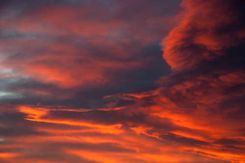 sunset newzealand christchurch sky clouds