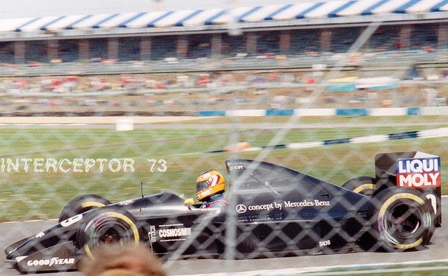 Karl Wendlinder, Sauber C12, 1993 European Grand Prix, Donington Park, 10th April
