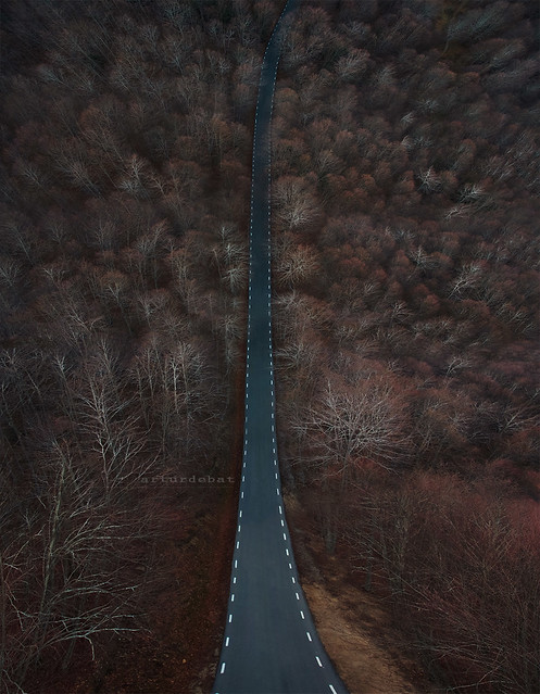 Surreal road.