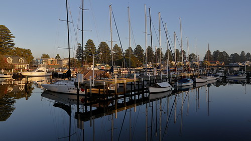 portfairy victoria australia southernocean yachts reflections moyneriver sunrise