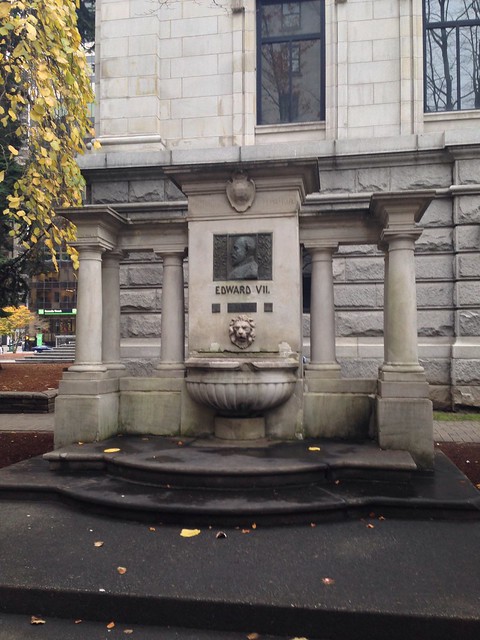 Edward VII Memorial at the Vancouver Art Gallery