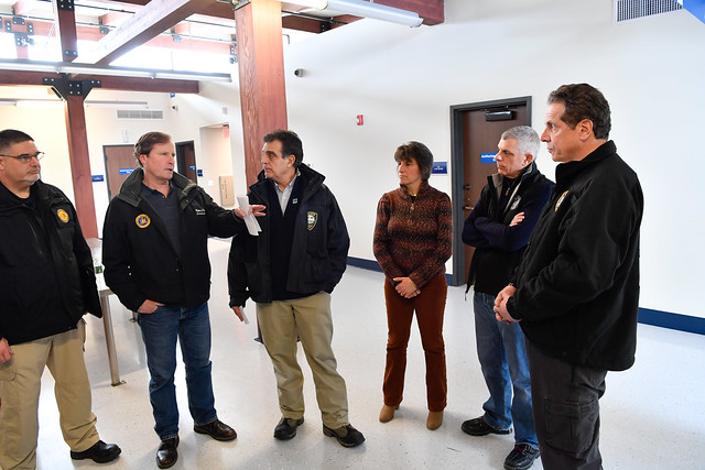 Governor Cuomo Holds Winter Storm Briefing in Oneida County