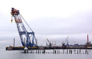 Left Coast Lifter at Pier 70 Dry Dock 7-2013