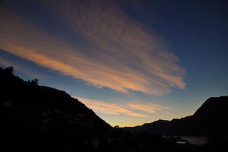 Summer sunrise on Lake Como