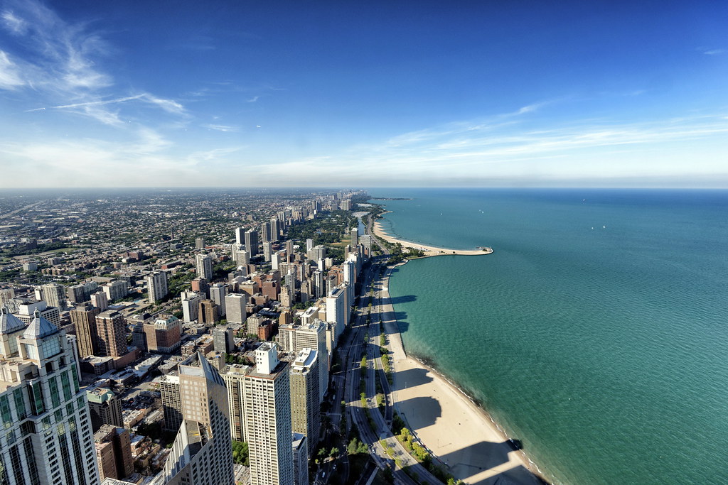 Lac Michigan Et Chicago Une Photo Prise Depuis Le Sommet D Flickr lac-michigan-et-chicago-une-photo-prise-depuis-le-sommet-d-flickr