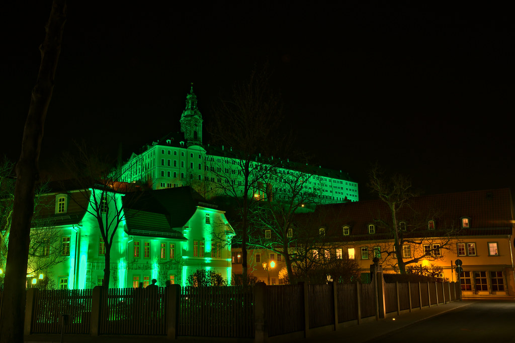 Heidecksburg und Schillerhaus Rudolstadt am St. Patrick's Day 2017