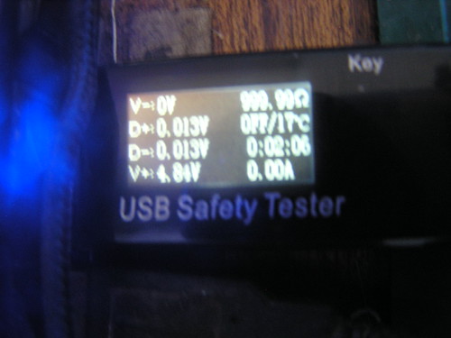 Voltmeter USB Tester J7-T 3-30v 1A €4.80 Ali 18-04-2017 - In Use | by Lord Inquisitor