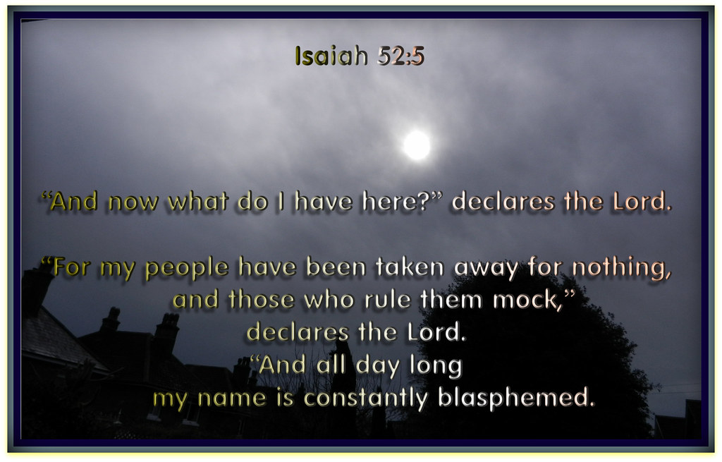 Isaiah 52:5