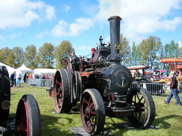 vintage traction engine - John Fowler and Company, Leeds