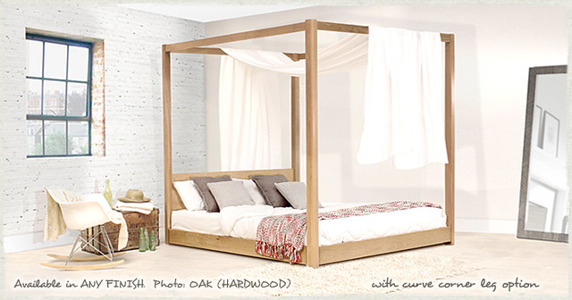 The Low Four Poster Bed