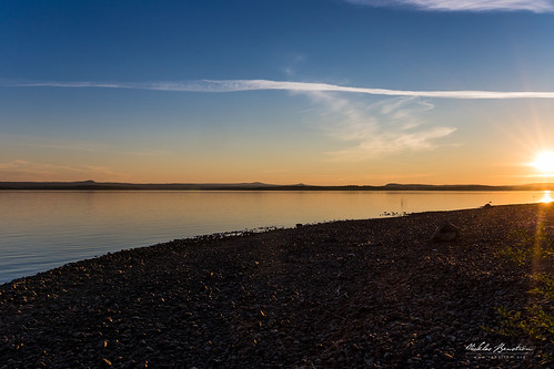 sunset summer beach strand sweden sverige sommar norrland solnedgång piteå norrbotten