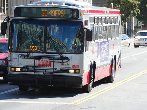 Go Niners Bus *SAN FRANCISCO MUNI 8361 GO 49ERS 2013 NorCal Bus Fans Exc… | Flickr