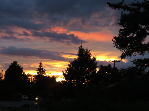 First Street Sunset by Patricia Henschen, First Street Sunsetsunset colorado alamosacolorado
