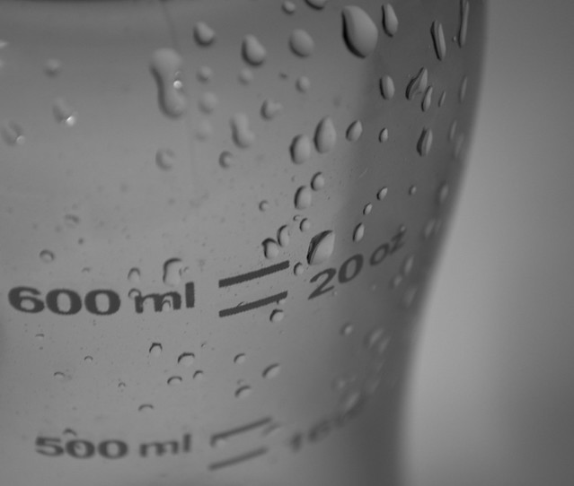 Water drops in Water bottle 2 25/365