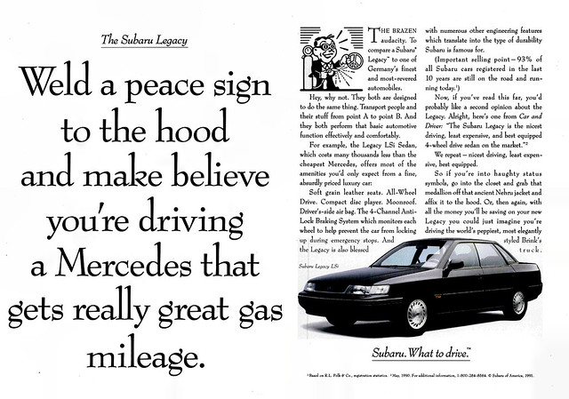 What To Drive: Subaru in '92