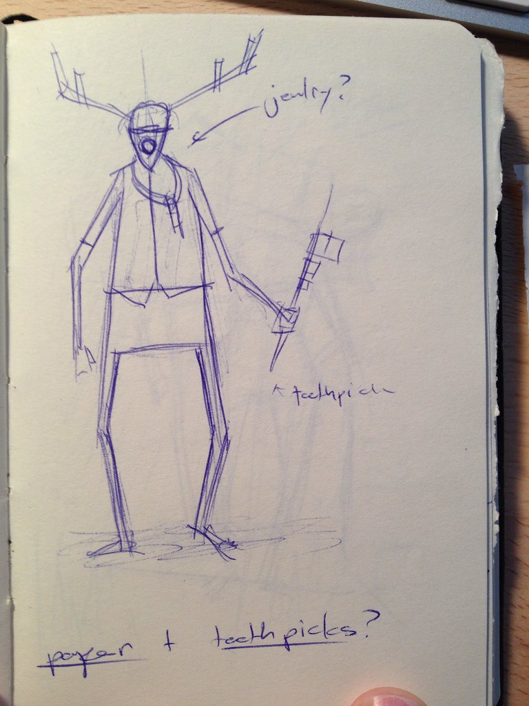 Papercade Character Sketch | Hololabs Studio | Flickr