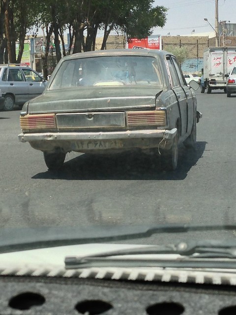 A Lovely Crappy Paykan in Yazd