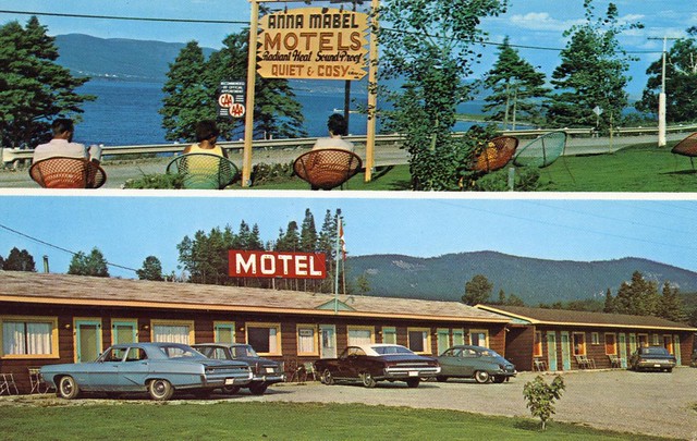 Anna Mabel Motel Gaspe Quebec Canada