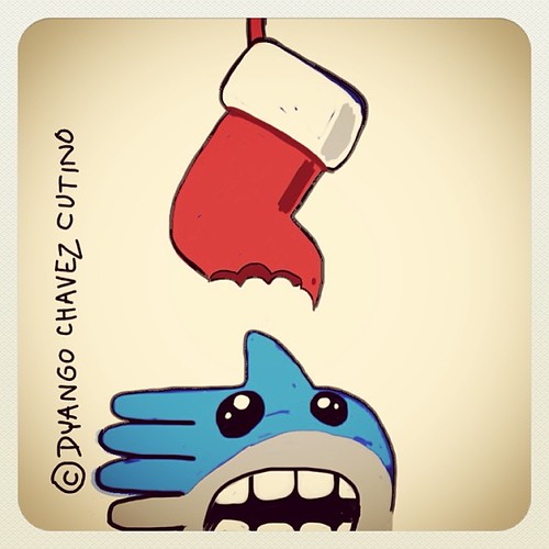 Hand Critter's shark tip: How to get more presents this year... You're welcome! #sharkbite #shark #santaclaus #christmas #bite #getabite #redsox #bestchristmas | by handcritters