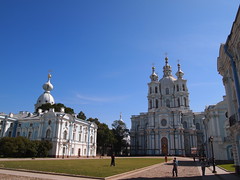 Smolny Cathedral in St. Petersburg