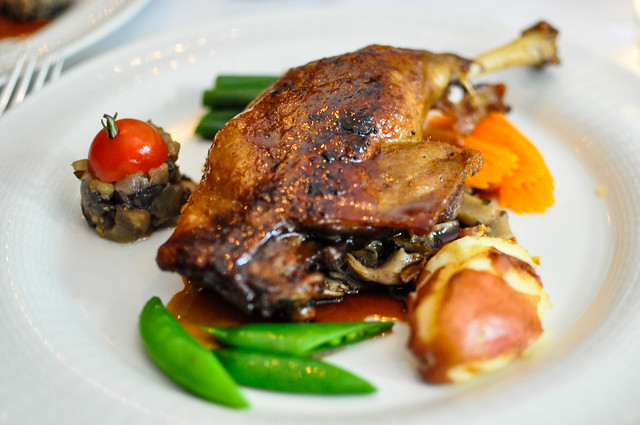 duck at Bonaparte in Old Montreal