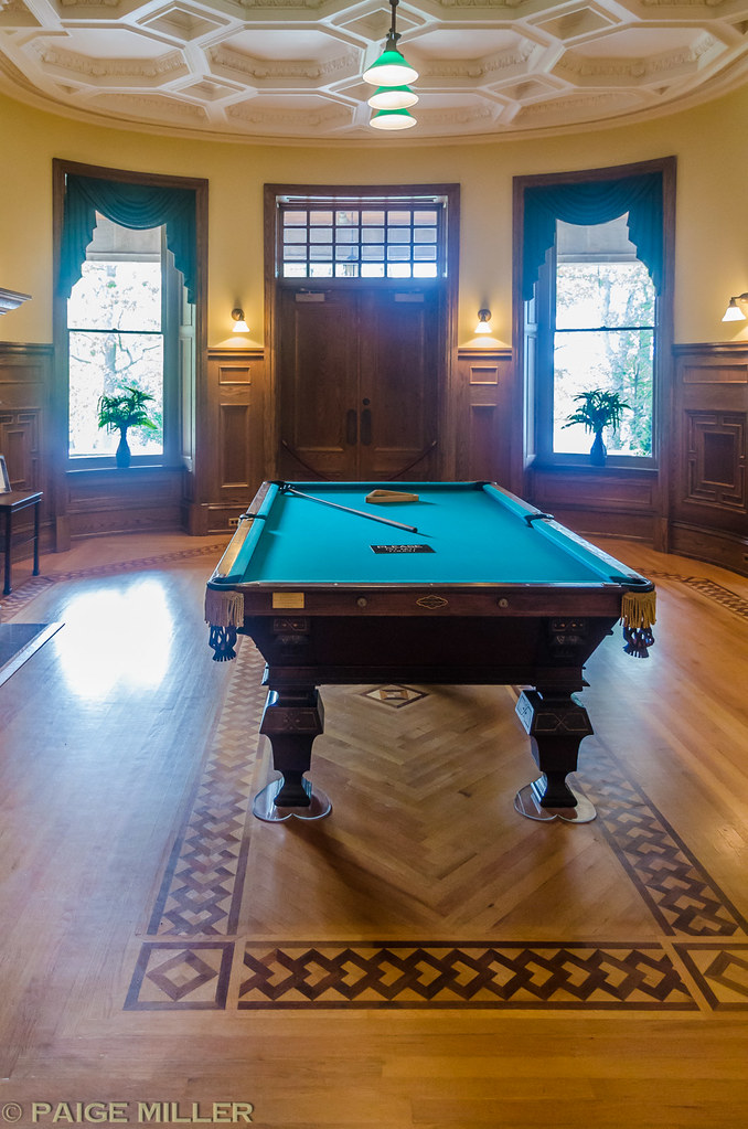 Boldt Castle | Billiards room at
