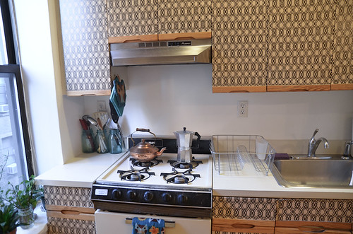 DIY Kitchen Cabinet Makeover for Renters | See more on my bl\u2026 | Flickr