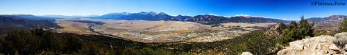 panorama mountains landscape colorado buenavista