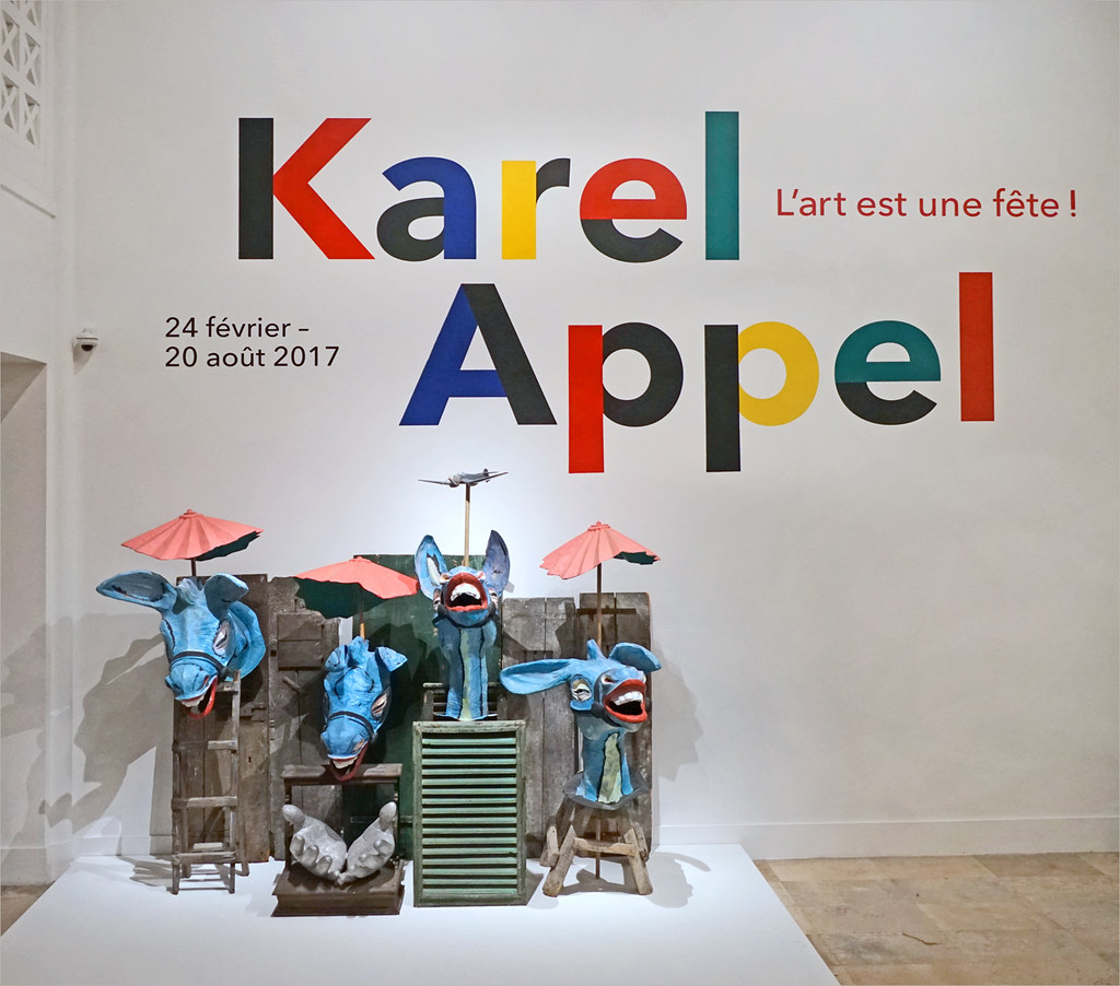 Karel Appel. L'art est une fête (musée d'art moderne de la ville de Paris)