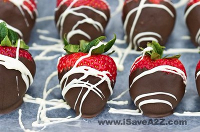 Chocolate Covered Strawberries Recipe | by Jennifer with iSaveA2Z.com