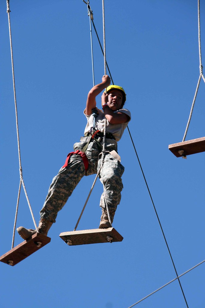 Jrotc Ropes Course JROTC 2013 Leadership Camp | JROTC Cadets return from 2013 L… | Flickr