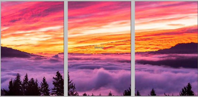 Gorge Sunrise Triptych