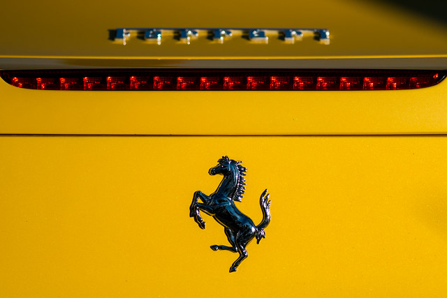 Yellow Ferrari (i)