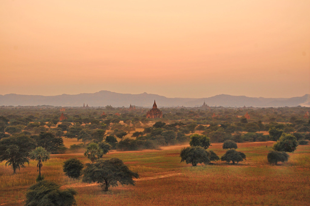 Sunset, Bagan, Burma